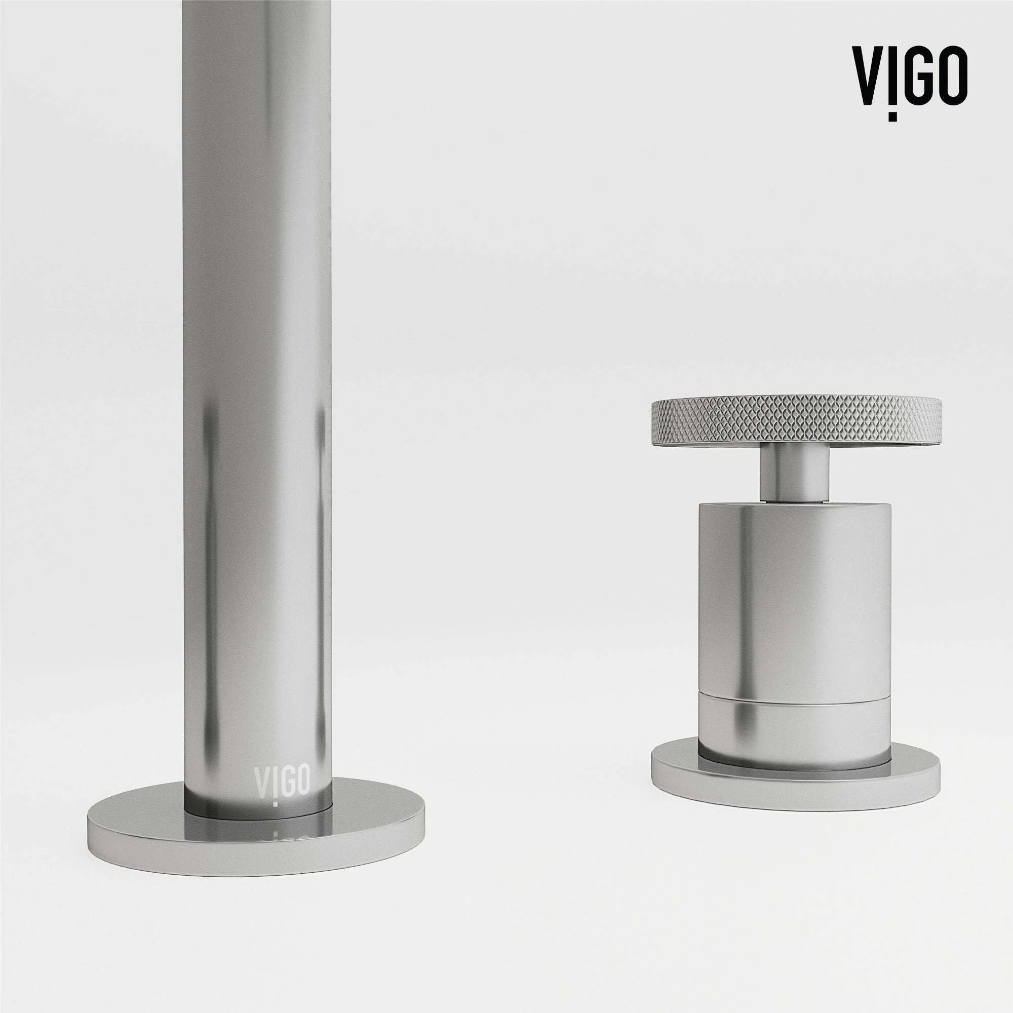 VIGO - Cass 2 Handle Widespread Bathroom Faucet In Chrome Model# VG01301CH
