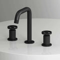 VIGO - Cass 2 Handle Widespread Bathroom Faucet In Matte Black Model# VG01301MB