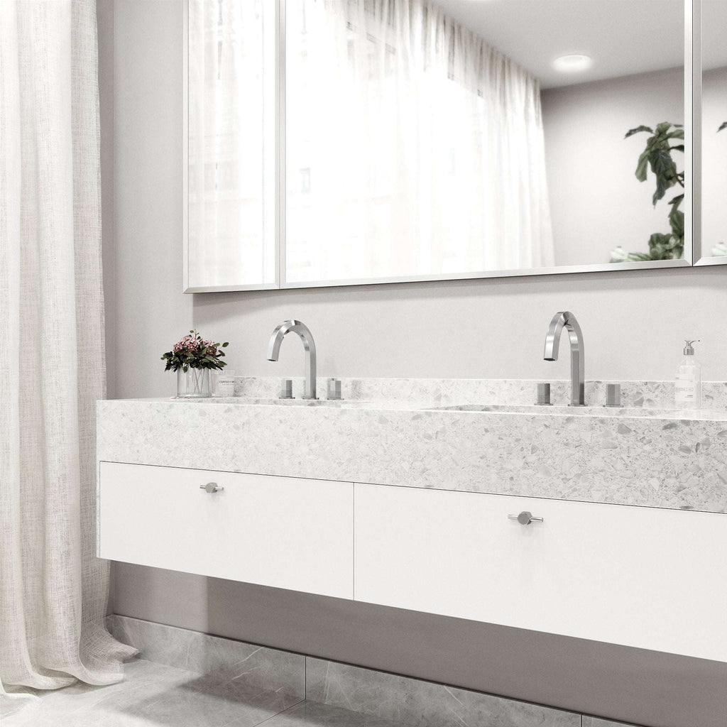 VIGO - Hart 9 in.  Hexad 2 Handles Widespread Bathroom Faucet In Chrome Model# VG01303CH