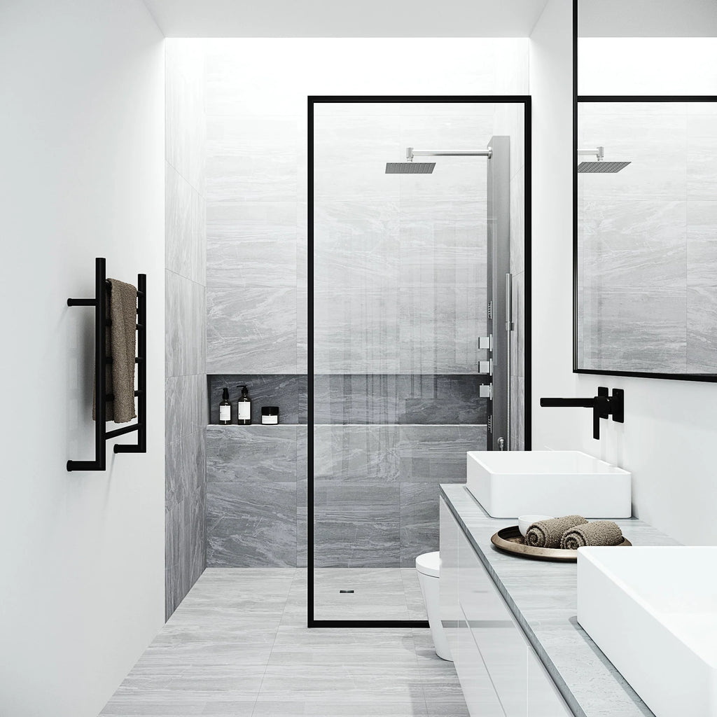VIGO - Davidson Rector 2-Jet Shower Panel System In Stainless Steel Model# VG08012ST
