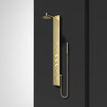 VIGO - Elan Ellington 4-Jet Shower Panel System In Matte Brushed Gold Model# VG08013MG