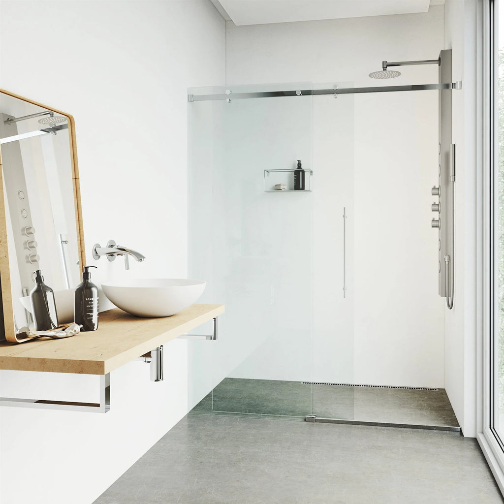 VIGO - Elan Ellington 4-Jet Shower Panel System In Stainless Steel Model# VG08013ST